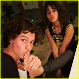 Shawn Mendes Shared a Photo Kissing Girlfriend Camila Cabello's Foot in Honor of Valentine's Day