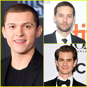 Tom Holland Says Tobey Maguire & Andrew Garfield Are NOT In 'Spider-Man 3,'  But… | Andrew Garfield, Spider Man, Tobey Maguire, Tom Holland | Just Jared  Jr.