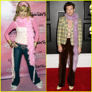 Ashley Tisdale Reacts To Fans Saying She Inspired Harry Styles' Grammys Look