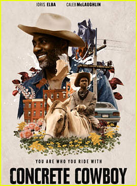 Caleb McLaughlin Stars In 'Concrete Cowboy' First Look Photos With Idris Elba