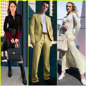 Debby Ryan, Thomas Doherty, & Kathryn Newton Look So Cool While Taking Part in Virtual Ferragamo Fashion Show!