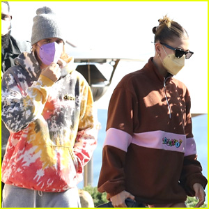 Justin & Hailey Bieber Grab A Light Lunch at Nobu