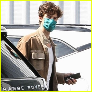 Shawn Mendes Steps Out to Get a COVID-19 Test