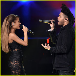 Ariana Grande & The Weeknd Team Up for 'Save Your Tears' Remix – Listen  Now! | Ariana Grande, First Listen, Music, The Weeknd | Just Jared Jr.