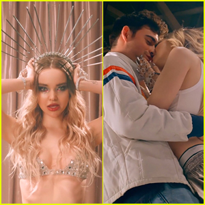 Dove Cameron Gets Flirty & Kisses Cute Guy In New 'Lazy Baby' Music Video - Watch Now!