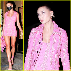 Hailey Bieber's Pink Look Is One of Her Best Yet!