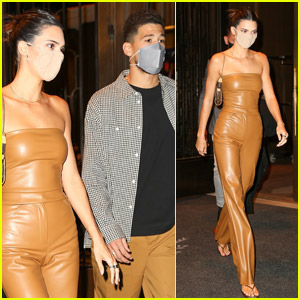 Kendall Jenner & Devin Booker On NYC Date: She Wears Camel Leather