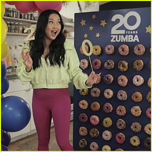 Lana Condor Celebrates Zumba's 20th Birthday On International Dance Day!