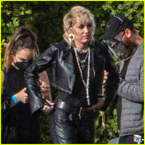 Miley Cyrus Rocks All Leather Outfit for New Photo Shoot