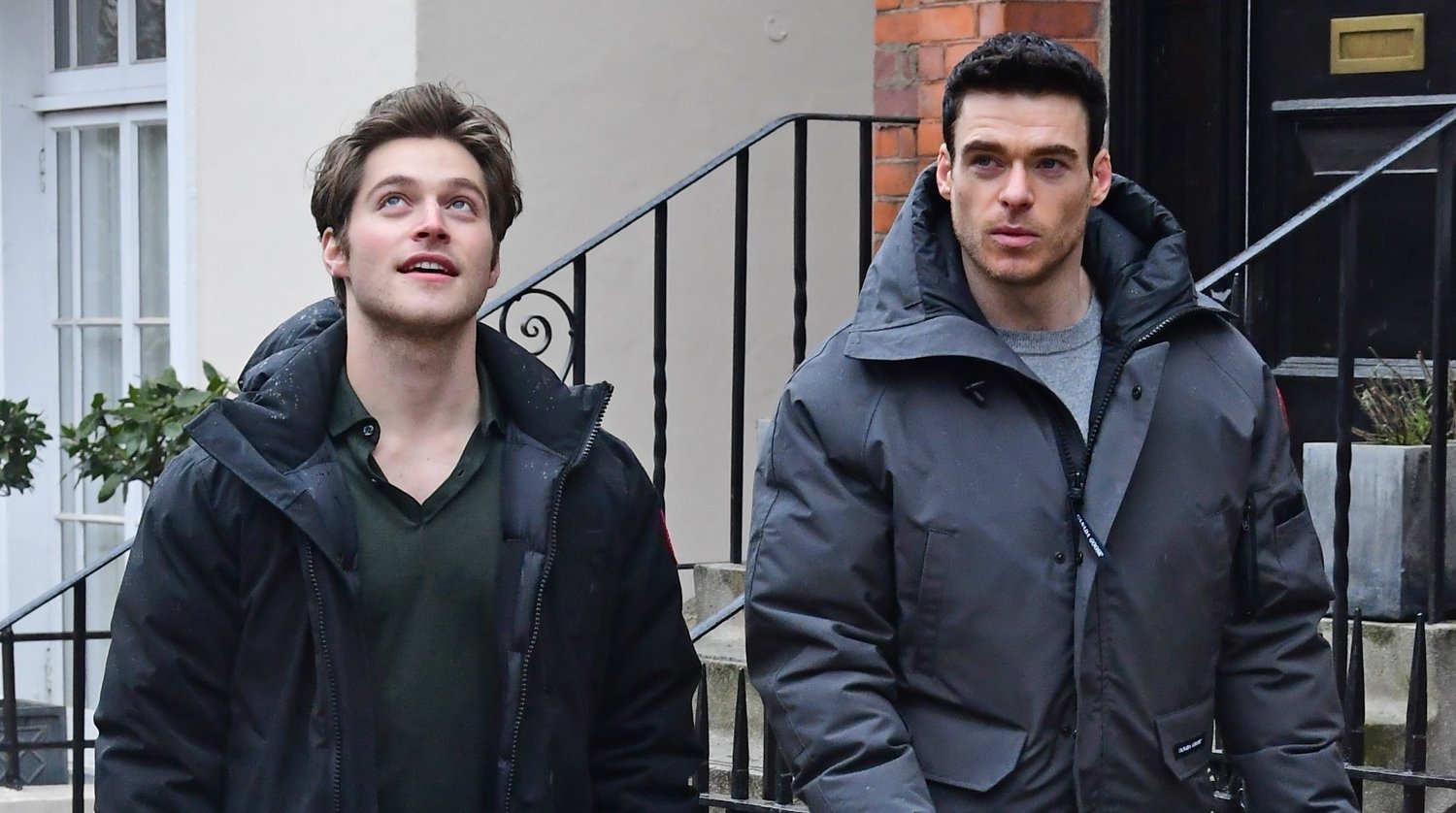 Froy Gutierrez Steps Out in London with Richard Madden (Source: Dailymail)