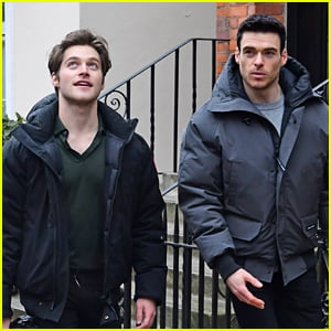 Cruel Summer's Froy Gutierrez Steps Out in London with Richard Madden - New Pics!