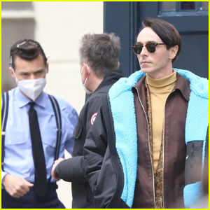 Harry Styles & David Dawson Spotted On Set Together for 'My Policeman'