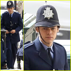 Harry Styles Gets Into Character In First 'My Policeman' Set Photos!