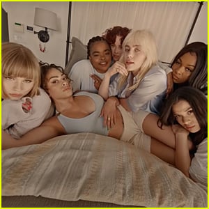 Billie Eilish Has Girls' Day In New 'Lost Cause' Music Video - Watch Now!