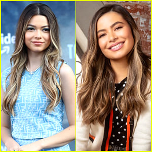 Nikki Hahn Looks Just Like Miranda Cosgrove At The Tomorrow War Premiere Miranda Cosgrove Nikki Hahn Just Jared Jr