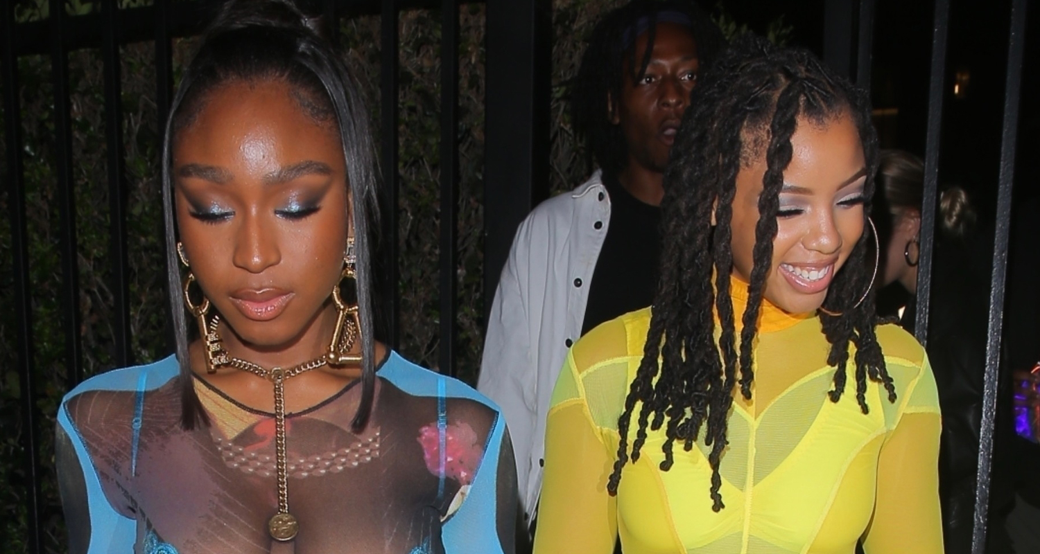 Normani & Chloe Bailey Attend Doja Cat’s Star-Studded Album Release ...