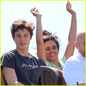 Camila Cabello & Shawn Mendes Enjoy A Day Out At Universal Studios
