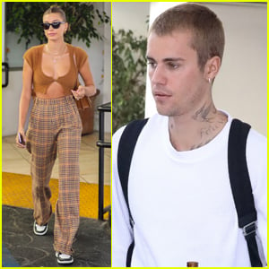 Hailey & Justin Bieber Couple Up for Trip to The Dermatologist
