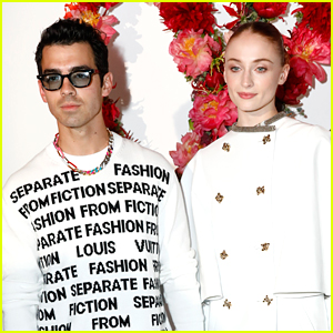 Sophie Turner and Joe Jonas attend the Louis Vuitton Fragrance Dinner at  the Louis Vuitton Foundation