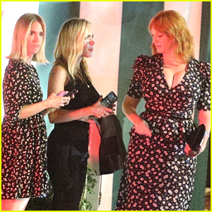 Kiernan Shipka Reunites With 'Mad Men' Mom January Jones at LA Dinner! (Photos)