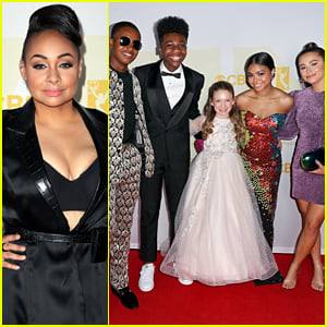 'Raven's Home' Cast Get Glammed Up For Daytime Emmy Awards 2021