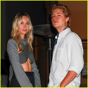 Cole Sprouse & Ari Fournier Grab Dinner Together at Craig's