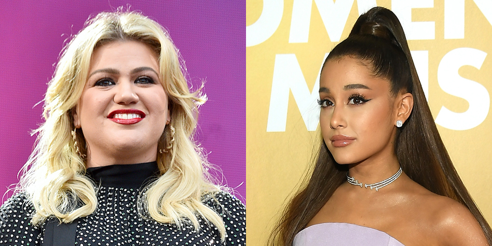 Kelly Clarkson Is Gushing Over Working with Ariana Grande On ‘The Voice