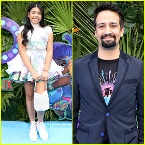 Ynairaly Simo Attends 'Vivo' Premiere Screening With Lin-Manuel Miranda