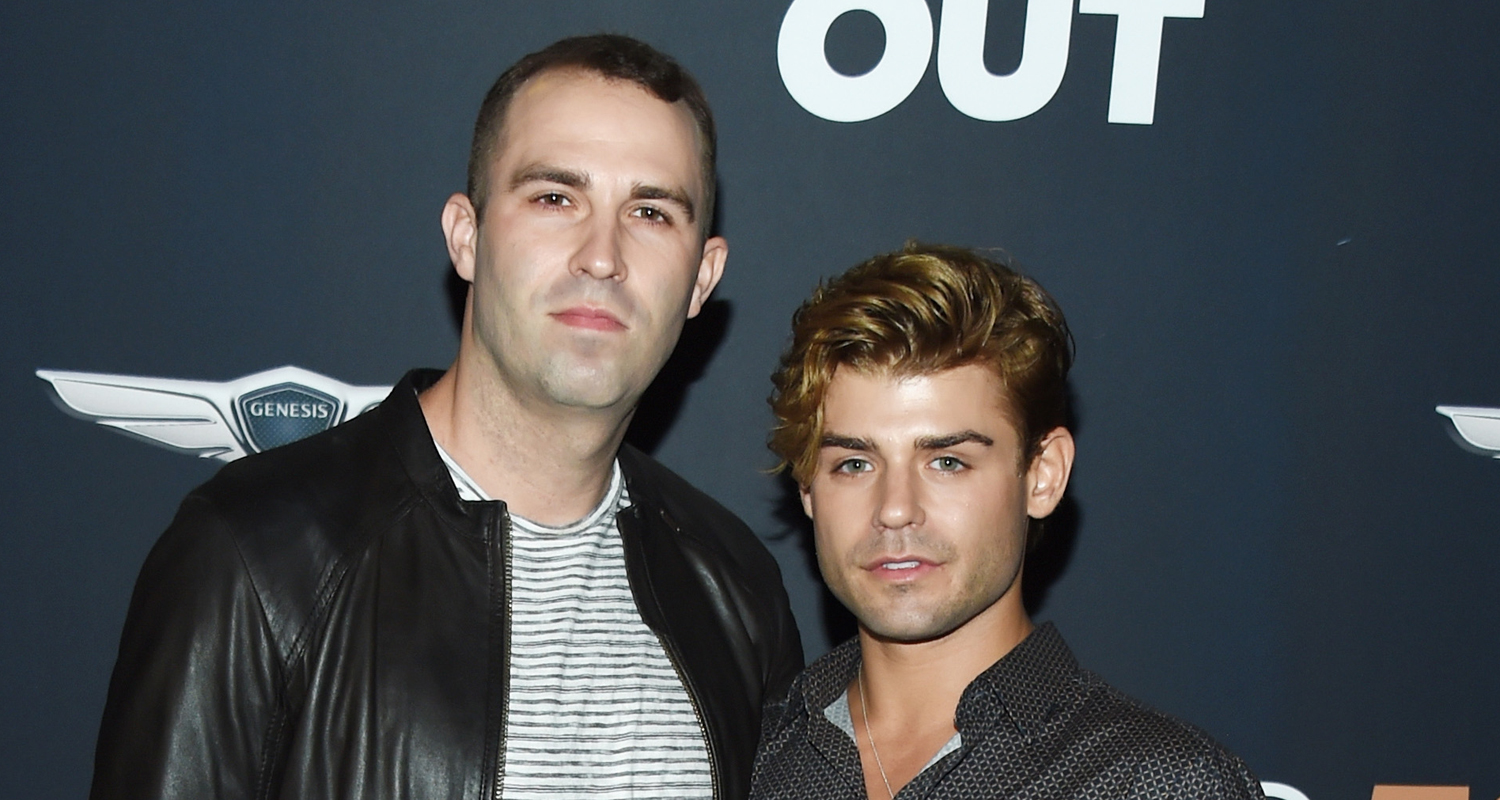 Disney star Garrett Clayton married longtime partner Blake Knight in a  garden party wedding