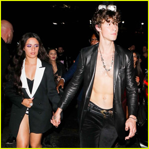 Shawn Mendes & Camila Cabello Hold Hands As They Head to a Met Gala 2021 After Party