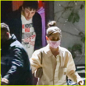 Ariana Grande & Husband Dalton Gomez Spend Their Date Night at Dave Chappelle's Show in LA!