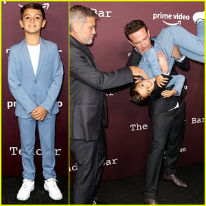 Daniel Ranieri Gets Tossed Around at 'The Tender Bar' Premiere By