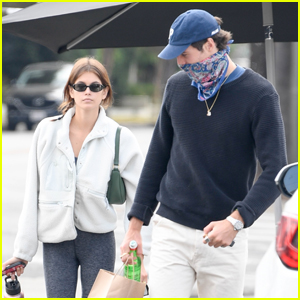 Kaia Gerber & Jacob Elordi Spend the Day Running Errands Together in LA