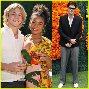 Ross Lynch & Girlfriend Jaz Sinclair Join Jacob Elordi at Veuve Clicquot Polo Classic 2021