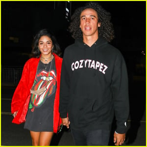 Vanessa Hudgens met boyfriend Cole Tucker during a Zoom meditation