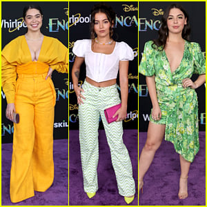 Auli'i Cravalho Is a Ray of Sunshine at 'Encanto' Premiere With Isabela Merced & More