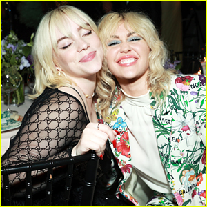 Billie Eilish & Miley Cyrus Meet Up at LACMA Art + Film Gala 2021