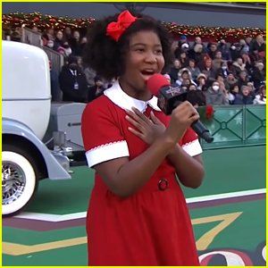Celina Smith Performs 'Tomorrow' From 'Annie Live!' On 'Macy's Thanksgiving Day Parade' - Watch Now!