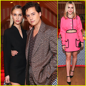 Cole Sprouse Makes Public Debut with Girlfriend Ari Fournier at InStyle Dinner