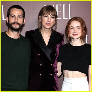 Dylan O'Brien & Sadie Sink Join Taylor Swift at 'All Too Well' Premiere