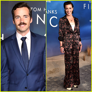 Ian Harding Rocks a Mustache at 'Finch' Premiere With Katie Cassidy & More