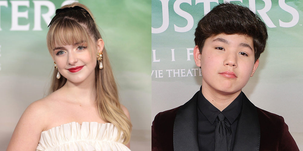 Mckenna Grace & Logan Kim Premiere ‘Ghostbusters: Afterlife’ In New