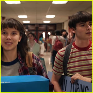 Noah Schnapp Talks Final Day of Filming 'Stranger Things' Season 4 With Millie Bobby Brown