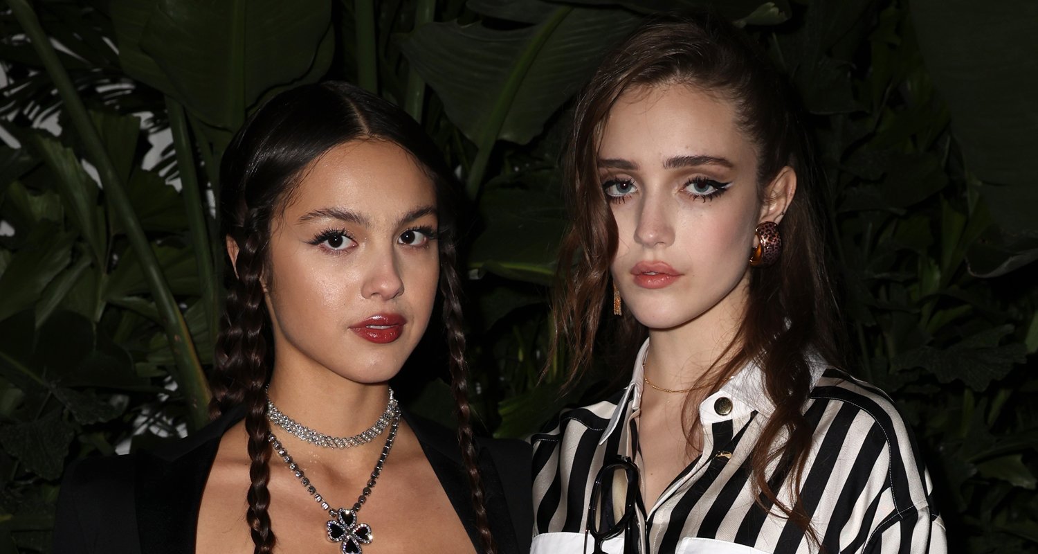 Olivia Rodrigo Reunites With Talia Ryder at Saint Laurent’s Art Basel