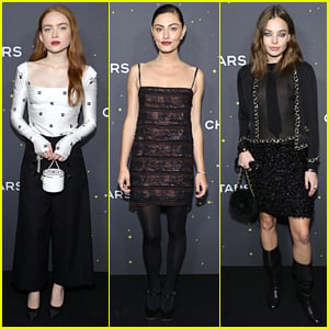 Sadie Sink, Phoebe Tonkin & Kristine Froseth Attend Chanel 'N°5 in the Stars' Event