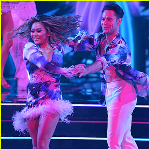 Suni Lee Dances to 'All For You' with Sasha Farber On 'Dancing With The Stars' - Watch