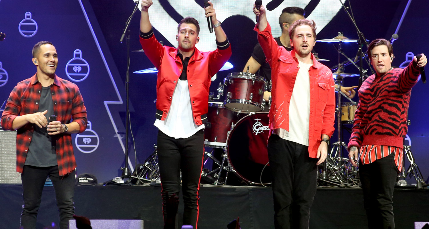 Big Time Rush Hit The Stage For First Time Since 2014 at Jingle Ball