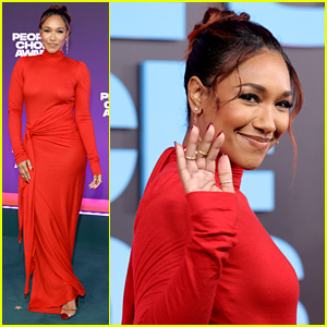Candice Patton Represents 'The Flash' at People's Choice Awards 2021
