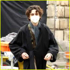 Timothee Chalamet Continues Filming For Upcoming 'Wonka' Prequel