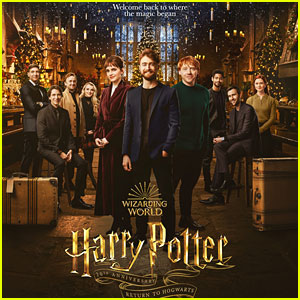 HBO Max Releases New 'Harry Potter' Reunion Poster – Check It Out!  alfred  enoch, Bonnie Wright, Daniel Radcliffe, Emma Watson, Evanna Lynch, Gary  Oldman, Harry Potter, HBO Max, Helena Bonham Carter